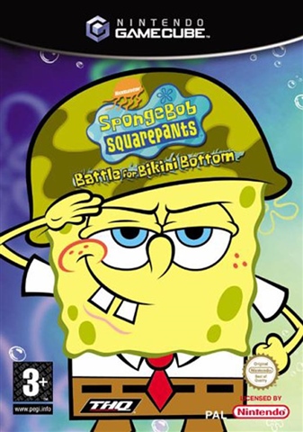 all spongebob games on gamecube