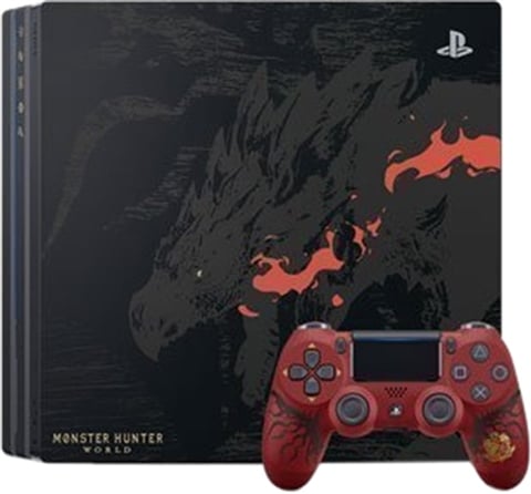 Playstation Pro, 1TB Monster Hunter Zwart (No Game), Budget