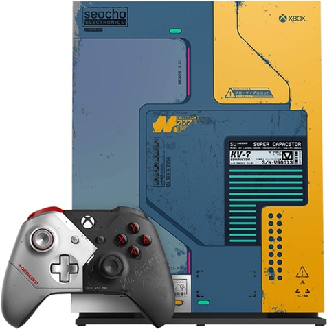 xbox one x cyberpunk 2077 console